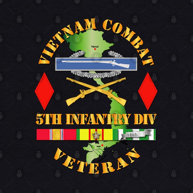 Vietnam Combat Infantry Veteran w 5th Inf Div SS V1I by twix123844